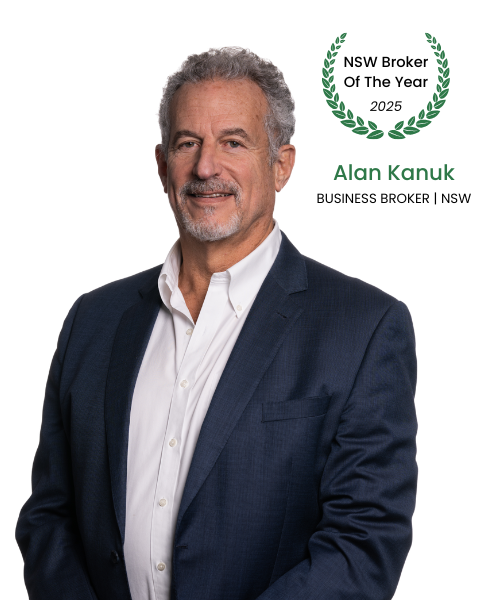Photo of Alan Kanuk - 2025 NSW Broker of the Year at Morgan Business Sales