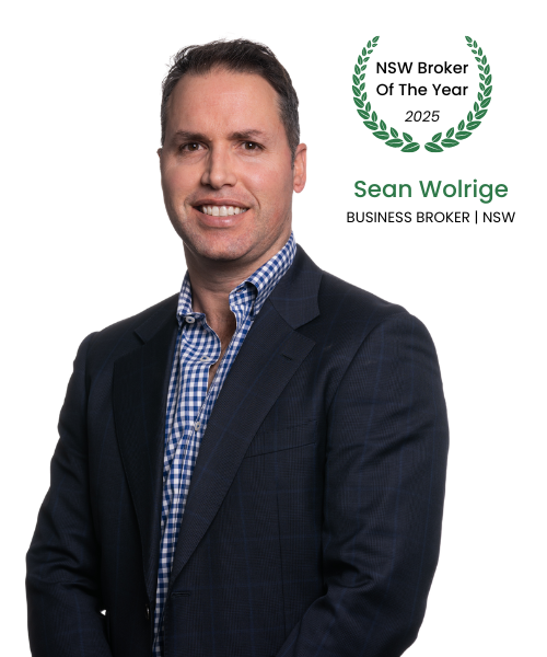 Photo of Sean Wolrige - 2025 NSW Broker of the Year at Morgan Business Sales