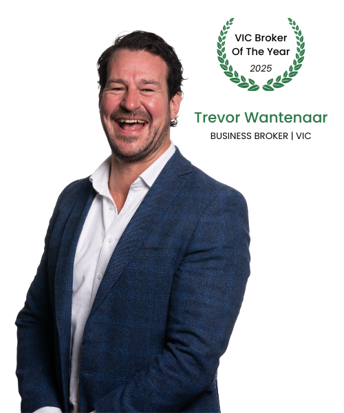 Photo of Trevor Wantenaar - 2025 VIC Broker of the Year at Morgan Business Sales